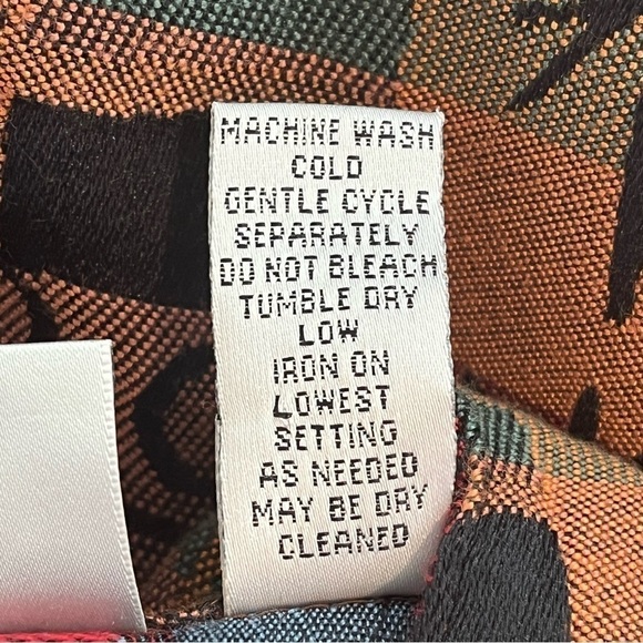 Chico’s Design Jacket 90s Abstract Print Art To Wear Mandarin Collar Sz … - Picture 15 of 15